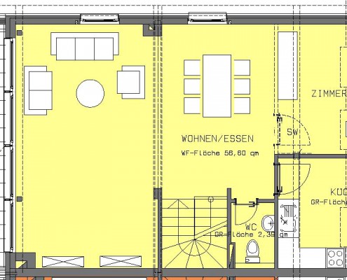 Phisto Wohnbau GmbH & Co. KG - Mehrfamilienhaus mit 4 Wohneinheiten in Freiberg am Neckar